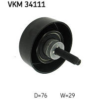 Ролик натяжителя ремня SKF VKM 34111