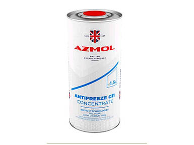 Антифриз-концентрат CONCENTRATE G11 1,5л синій ТМ AZMOL FG