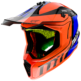Мотошлем кросовый MT FALCON Energy Gloss Orange