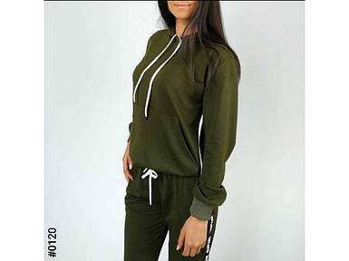 Костюм спортивний підлітковий хакі (кофта L=59,5, штани L=95,5) ТМ KOLAY FG