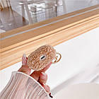 Чохол для навушників AirPods 1/2 мʼякий мішка brown, фото 7