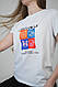 Жіноча футболка з принтом Яскравий квадрат, фото 4