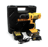 Шуруповерт DeWALT DCD776 18V, 2Ah, аккумуляторный шуруповерт ДЕВОЛТ, дрель-шуруповерт мощный