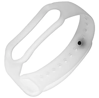 Силиконовый ремешок к браслета Xiaomi Mi Band 5 White