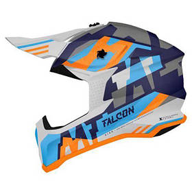 Мотошлем MT FALCON ARYA A7 Gloss Blue