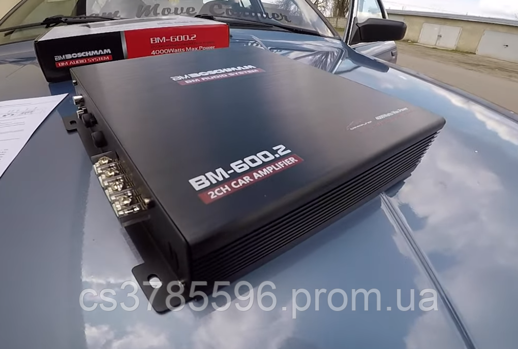 Автомобільний підсилювач звуку Boschman BM Audio BM-600.2 (2-канальний 4000W) - фото 1 - id-p1765809348