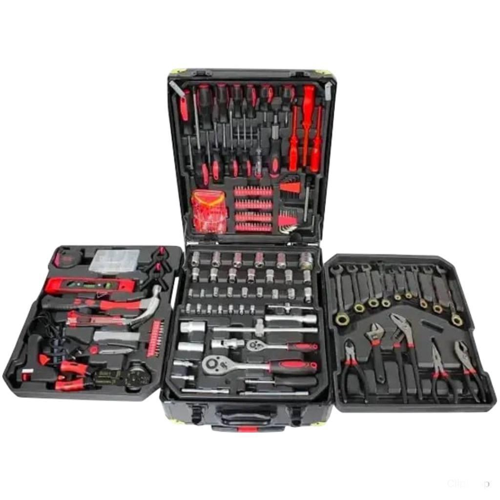 Большой набор инструментов и ключей в чемодане Swiss Kraft 409 ...