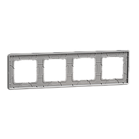 Рамка 4-постова  Бетон Sedna Elements Schneider Electric SDD390804