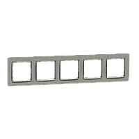 Рамка 5-постова  Бетон Sedna Elements Schneider Electric SDD390805