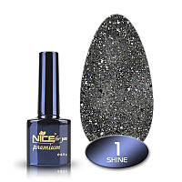 Світловідбиваючий гель-лак Nice For You Shine №1