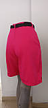 Шорти жіночі бермуди EVRO бавовна стрейч 26 фуксія, фото 5