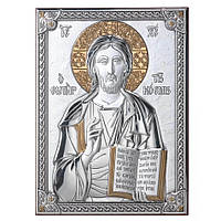 Икона серебряная Valenti Иисус Спаситель (12 x 17 см) 18041