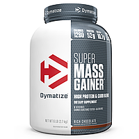 Dymatize Nutrition, Гейнер Super Mass, густой шоколад, 6 фунтов (2,7 кг) Днепр