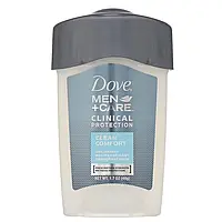 Dove, Men+Care, дезодорант-антиперспірант, клінічний захист, «Чистий комфорт», 48 г (1,7 унції) Дніпр