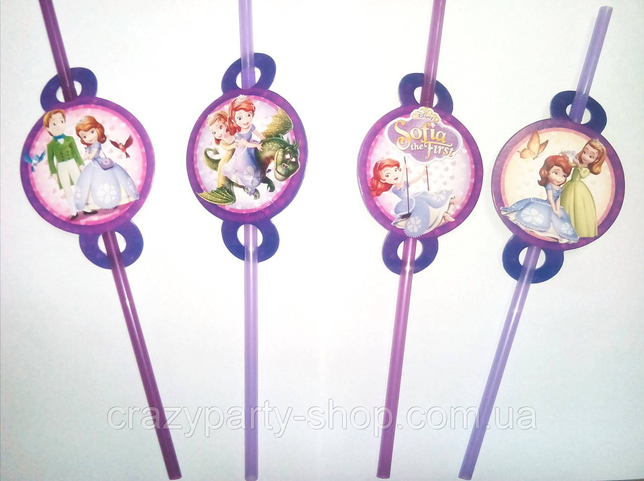 Трубочки преміум Принцеса Софія Прекрасна, фото 1