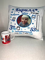 Чашки Kinder з метрикою дитини