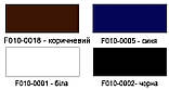 Набір для фарбування підошви "ПОВНИЙ" із основними кольорами, фото 2