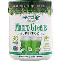 Macrolife Naturals, Суперпродукт Macro Greens, 850 г (30 унций) в Украине