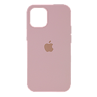 Чехол для IPhone 13 Silicone Case Full Cover (Пудровый)