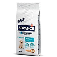 Сухой корм для щенков крупных пород Advance (Эдванс) Dog Maxi Puppy с курицей 12 кг