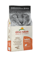 Сухий корм для дорослих котів Almo Nature (Альмо Натюр) Holistic з жирною рибою 12 кг