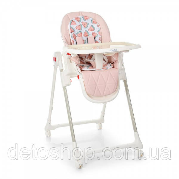 Стільчик для годування El Camino Crystal ME 1037 Watermelon Pink Рожевий