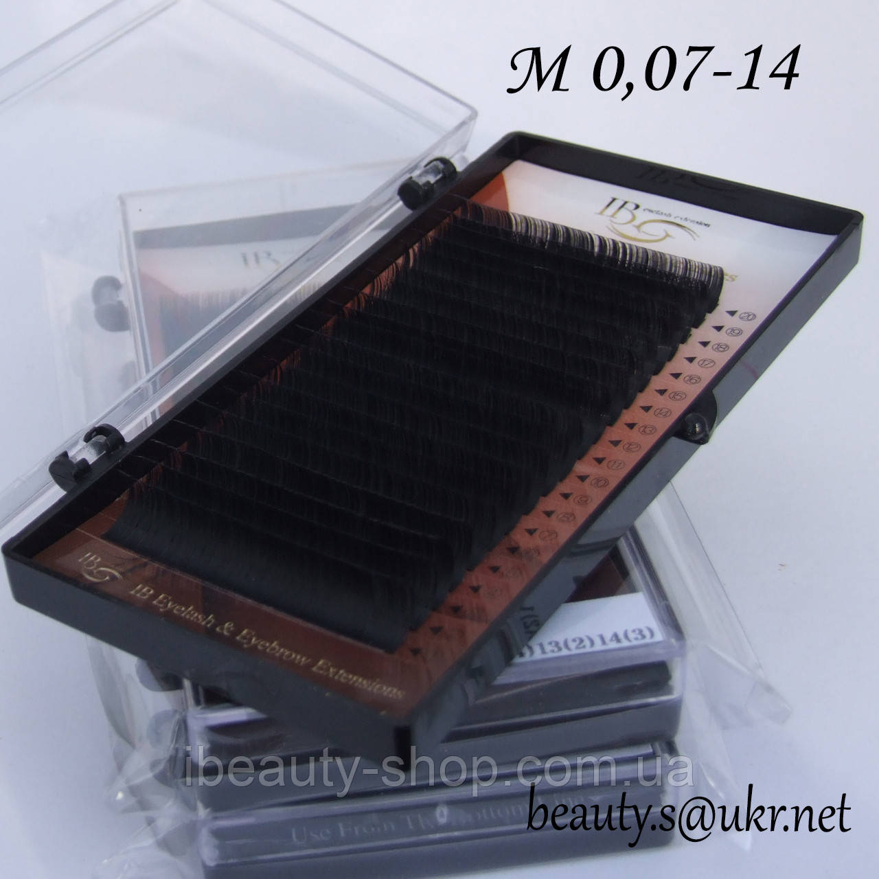 Вії I-Beauty M 0,07-14 мм, фото 1