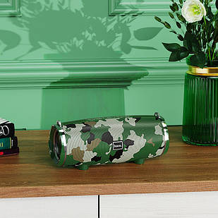 Бездротова Bluetooth колонка Hoco BS40 Desire song sports wireless speaker Camouflage Green