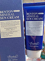 Benton skin fit mineral sun cream spf 50+/pa++++ сонцезахисний крем для обличчя