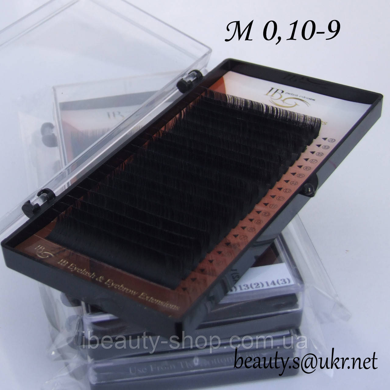 Вії I-Beauty M 0,10-9 мм