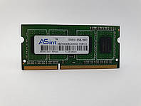 Оперативная память для ноутбука SODIMM ASint DDR3 2Gb 1600MHz PC3-12800S (SSZ302G08-GGNNG) Б/У