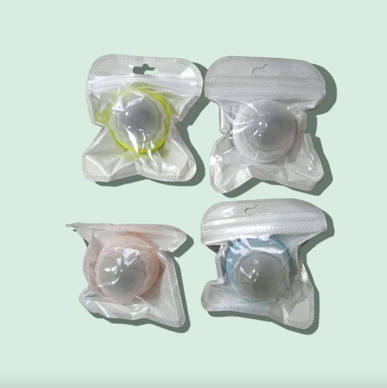 Котяча м'ята шарик лизун білий, іграшка для котів, фото 1