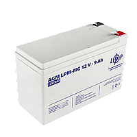 Акумулятор мультигелевий AGM LPM-MG 12 V — 9 Ah