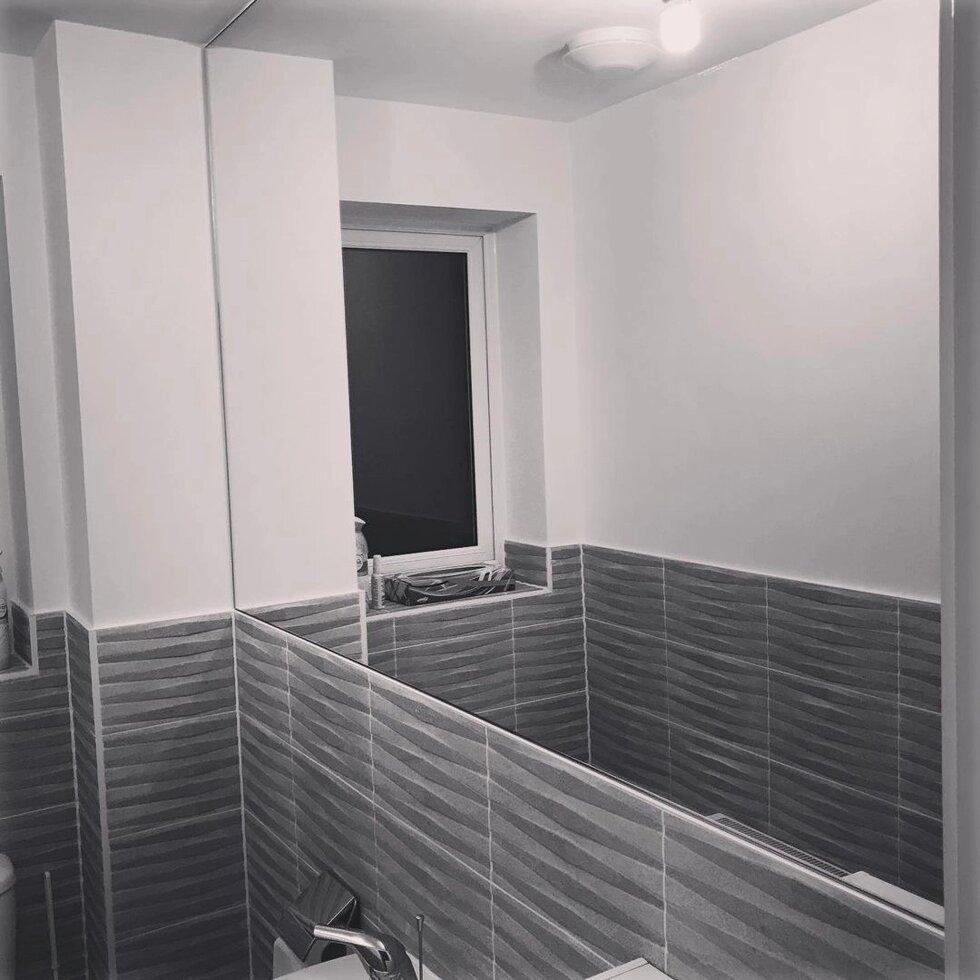 Дзеркало у ванну кімнату у прирізці