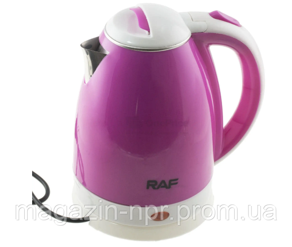 Купить Электрочайник дисковый RAF R7826,качественный тихий чайник ...
