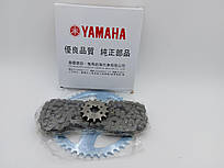 Комплект ланцюга і зірок на Yamaha YBR 125