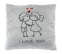 Валентинка-подушка "Взаємна любов"