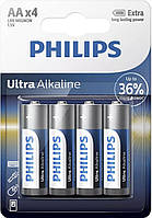 Батарея Philips LR6/AA Ultra Alkaline B4 (блістер) (шт.)