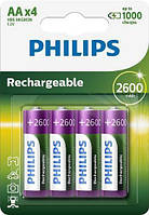 Акумулятор Philips R6/AA MULTILIFE 2600mAh B4 (блістер) (шт.)