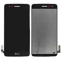 Дисплейный модуль (Lcd+Touchscreen) для LG K8 (2017) MS210 / M210 / M200N / US215 черный