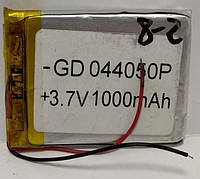 Аккумуляторная батарея (акб) -GD 044050P 1000mAh Li-ion + 3.7V