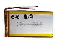 Аккумуляторная батарея (акб) HST 4055100 + 3.7V Li-ion 3000mAh