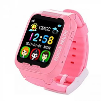 Часы Smart Watch детский К3 с GPS Rose