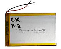 Аккумуляторная батарея (акб) HST 4070110 + 3.7V Li-ion 5000mAh