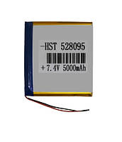 Аккумуляторная батарея (акб) HST 528095 + 7.4V Li-ion 5000mAh
