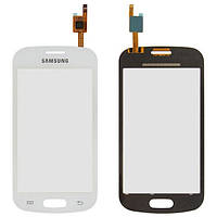 Сенсорний екран (Тачскрін) Samsung S7390 / Galaxy Trend / S7392 / Galaxy Trend Duos білий