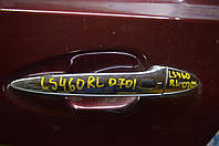 Заглушка внешней ручки зад лев Lexus LS460 LS600h 07-12 хром 69228-33040