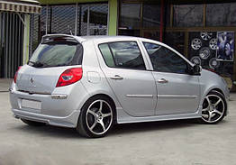 Бокові пороги для Renault Clio III 2005-2012 Склопластик Meliset