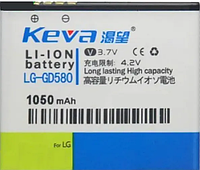 Аккумуляторная батарея Keva LG GD580 1050mAh