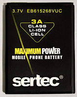 Аккумуляторная батарея Sertec для Samsung N7000 / i9220 (EB615268VUC) 2500mAh